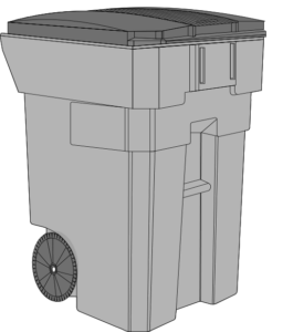 Dumpster Can Illustration
